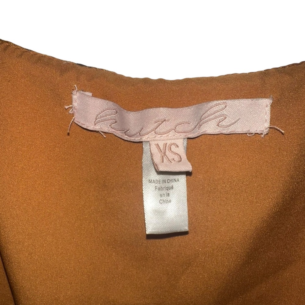 Anthropologie Hutch Zola velvet‎ maxi dress size XS - Picture 6 of 10